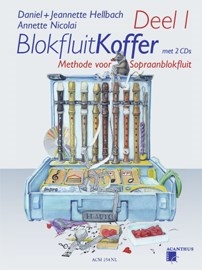 Blokfluitkoffer 1 - Methode Voor Sopraanblokfluit