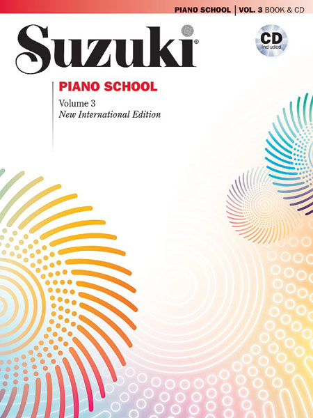 Suzuki Piano School Vol. 3 + CD  - International Edition