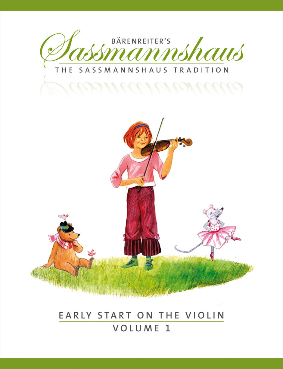 Early Start on the Violin 1 (English/French) - A violin method for children aged four and older with a French text supplement