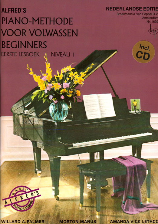 Alfred's Pianomethode Volwassen Beginners Niveau 1