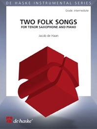 Two Folk Songs - for Tenor Saxophone and piano