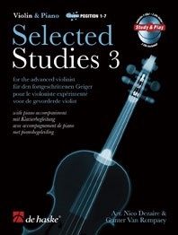 Selected Studies 3 - for the advanced violinist, with piano accompaniment