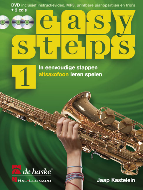 Easy Steps 1 altsaxofoon - In eenvoudige stappen altsaxofoon leren spelen