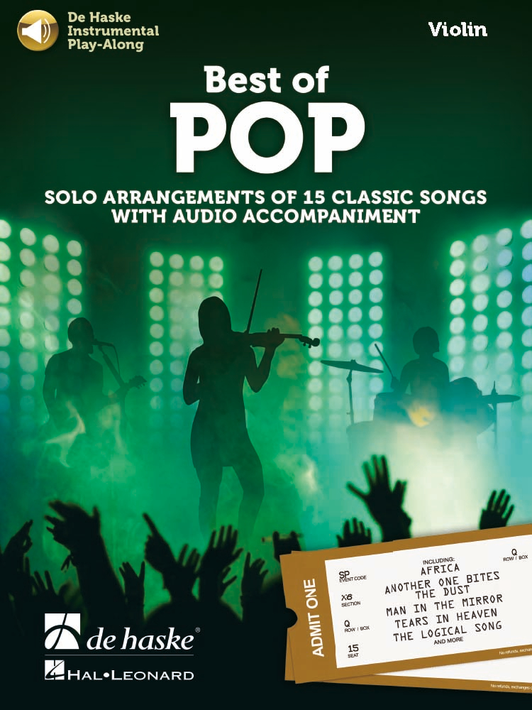 Best of Pop - Violin - Solo Arrangements of 15 Classic Songs with Audio Accompaniment