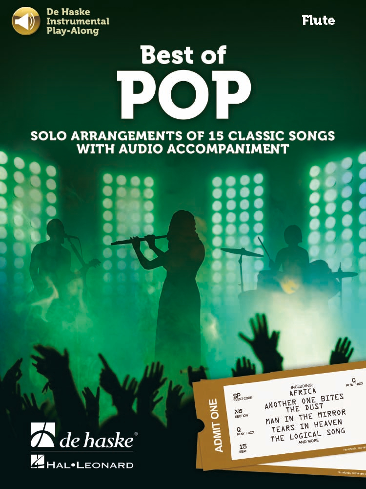 Best of Pop - Flute - Solo Arrangements of 15 Classic Songs with Audio Accompaniment