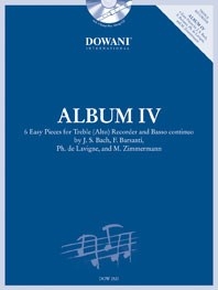 Album IV - 6 Easy Pieces for Treble (Alto) Recorder and Basso continuo