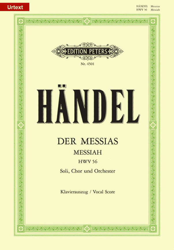 Messiah HWV 56 - für Soli, Chor und Orchester