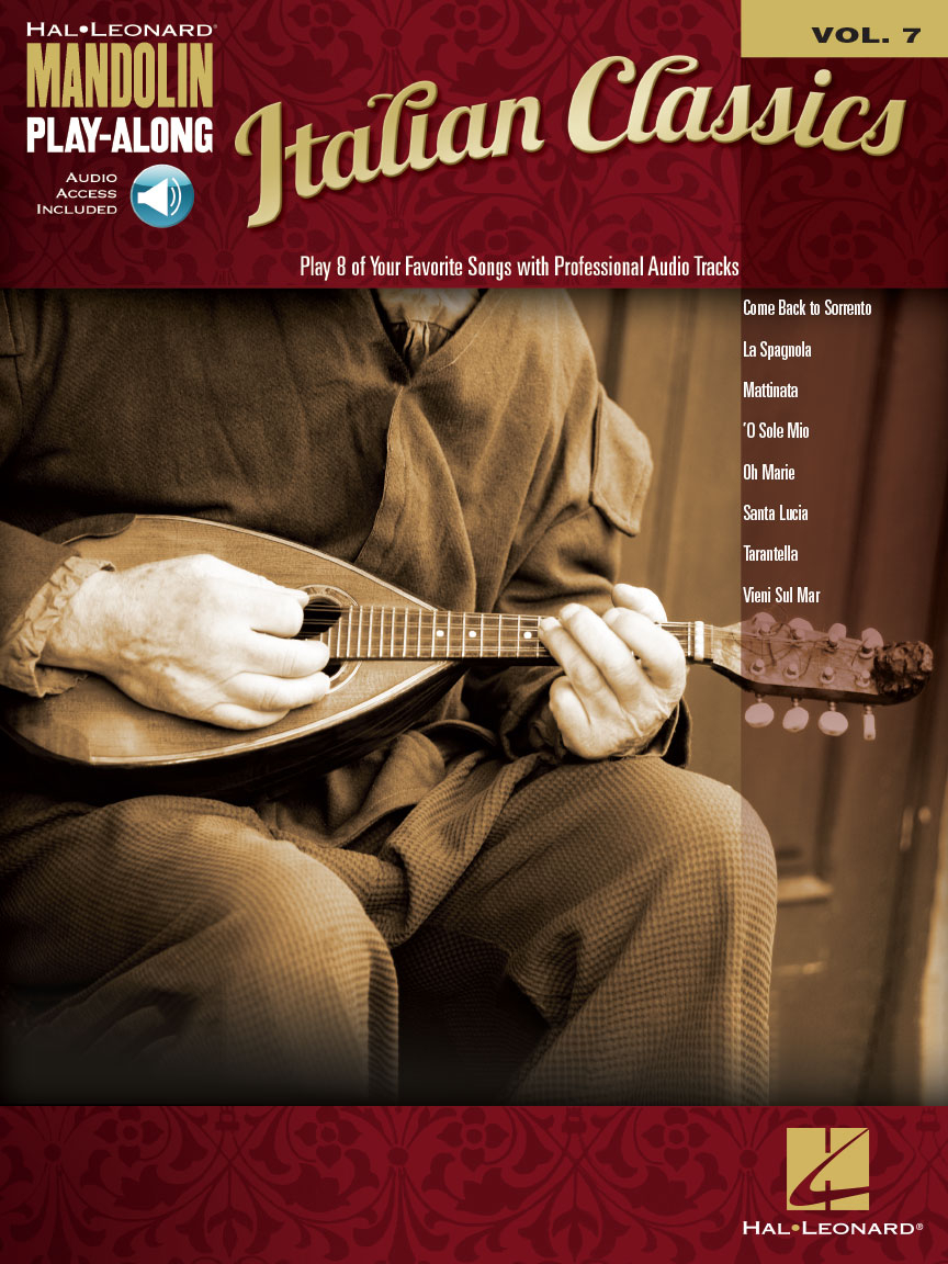Italian Classics - Mandolin Play-Along Volume 7