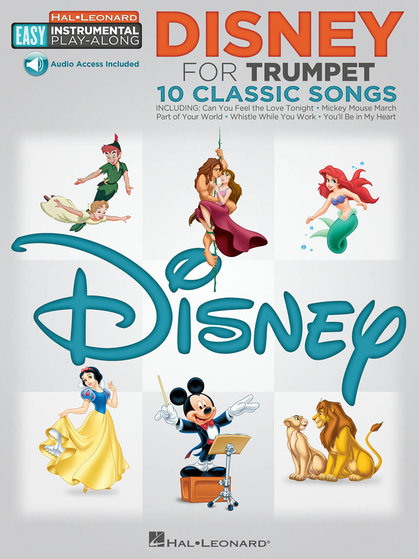 Disney - 10 Classic Songs - Easy Instrumental Play-Along - Trumpet