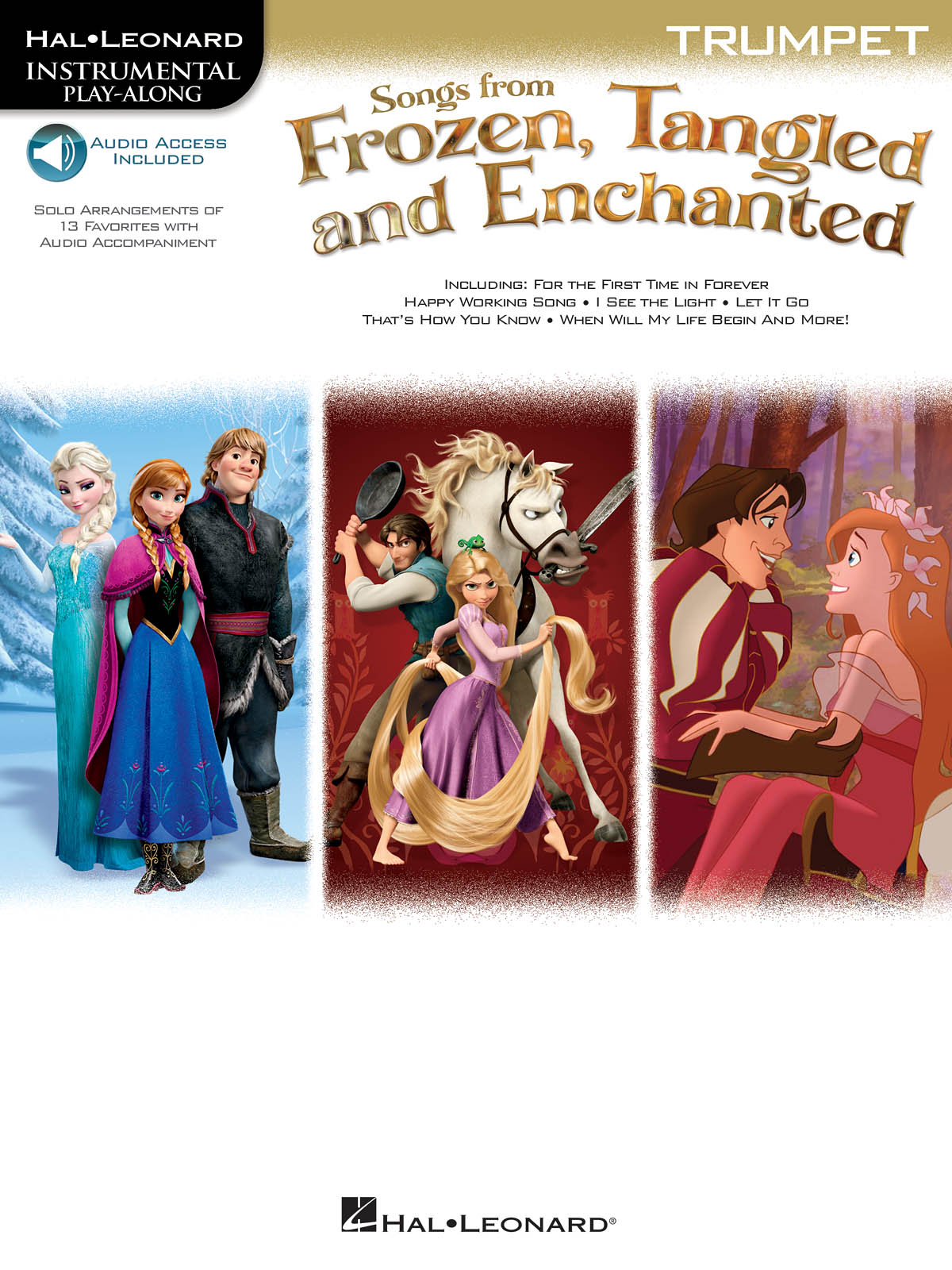 Songs from Frozen, Tangled and Enchanted - Instrumental Play-Along - Trumpet