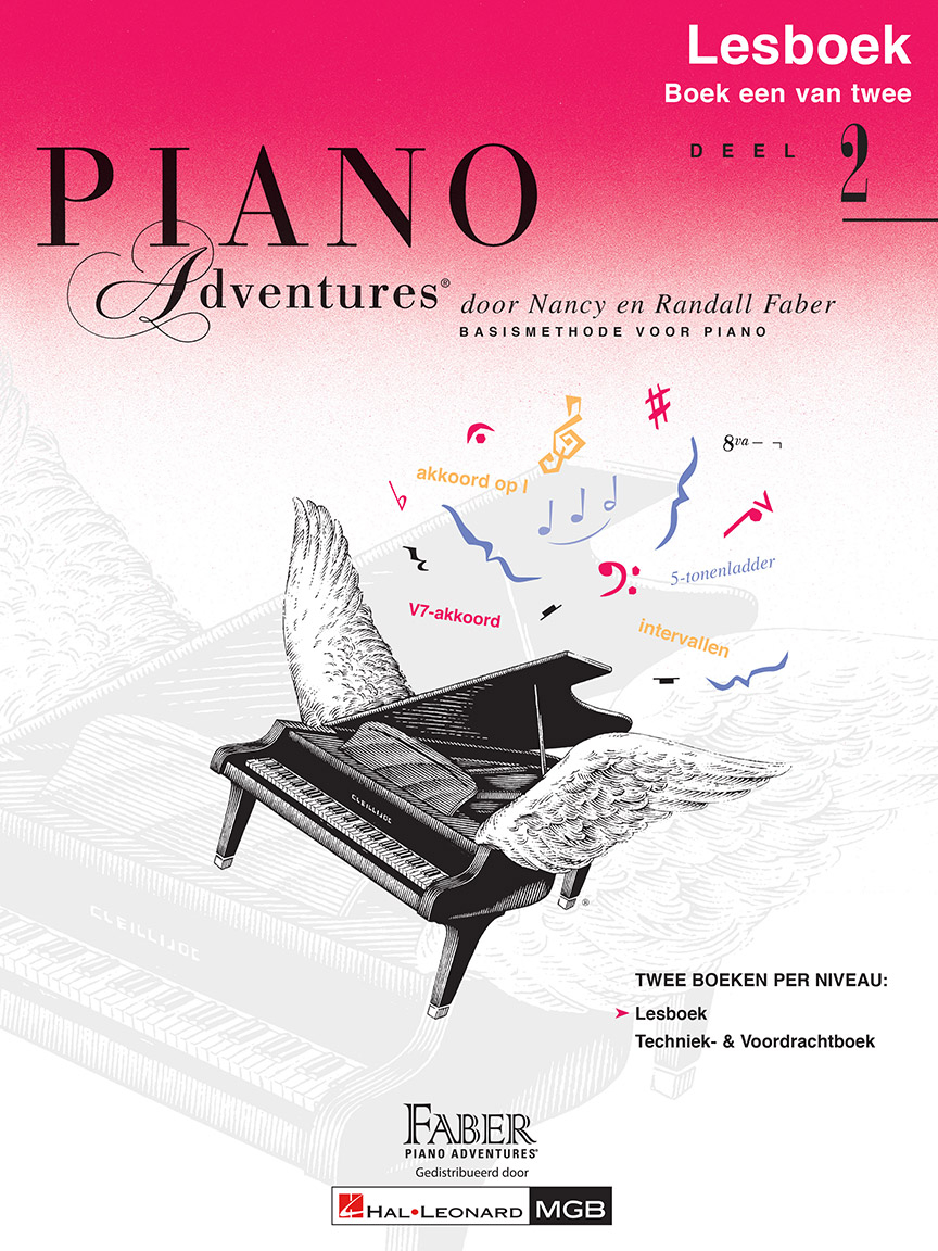 Piano Adventures: Lesboek Deel 2 + CD - Dutch Edition - Nederlandstalige Editie