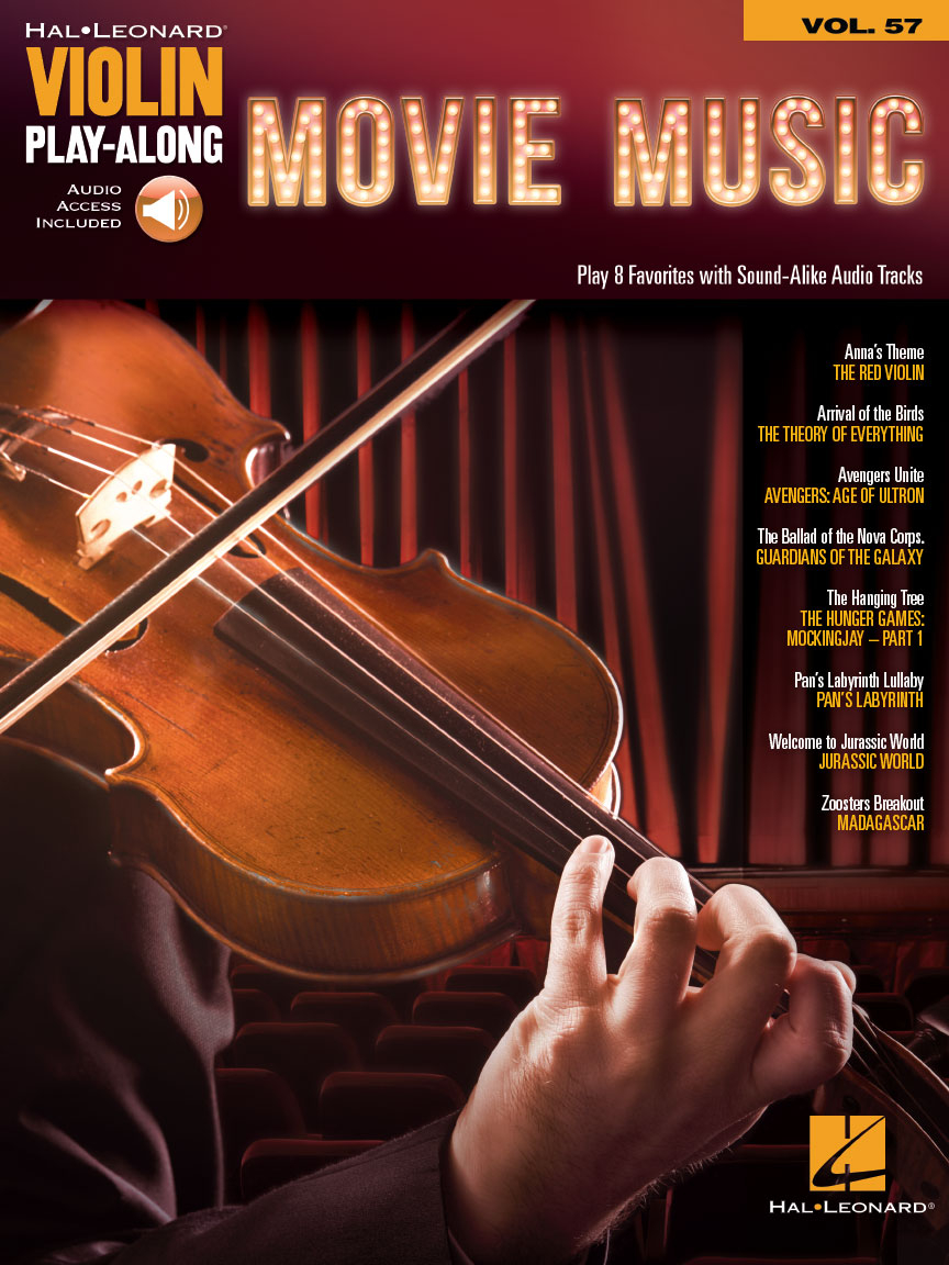 Movie Music - Violin Play-Along Volume 57