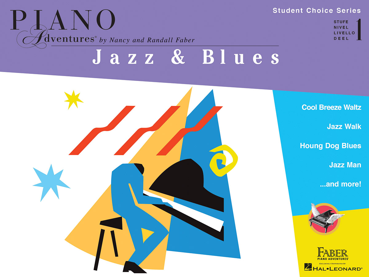 Piano Adventures: Jazz & Blues - Level 1 - Student Choice Series