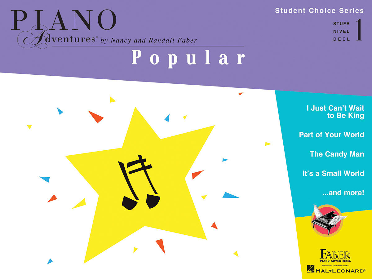Piano Adventures: Popular - Level 1 - Student Choice Series