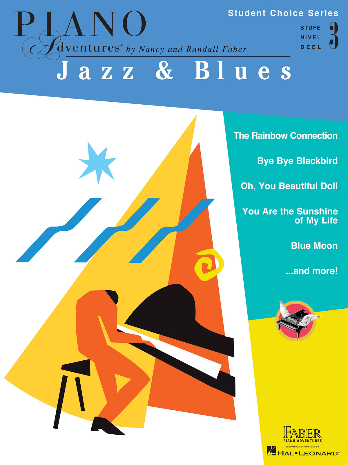 Piano Adventures: Jazz & Blues - Level 3 - Student Choice Series