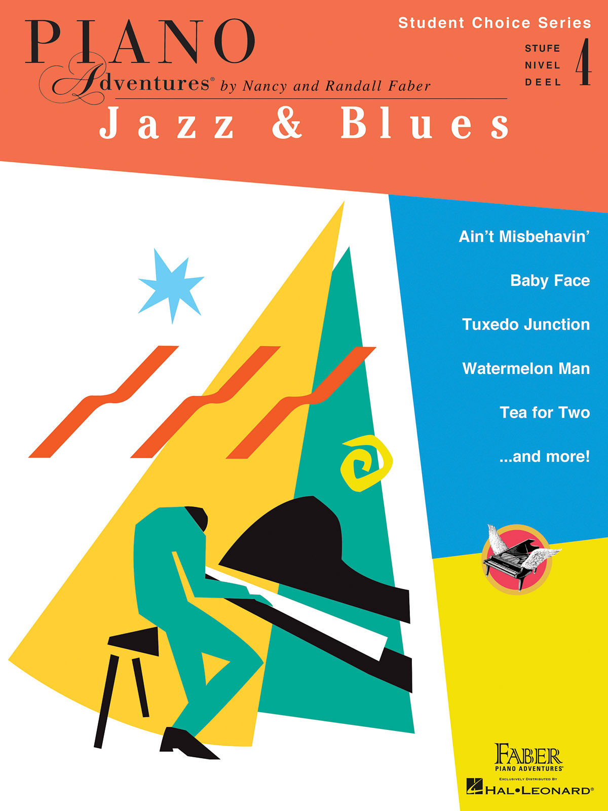 Piano Adventures: Jazz & Blues - Level 4 - Student Choice Series