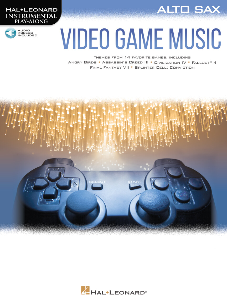 Video Game Music for Alto Sax - Instrumental Play-Along« Series
