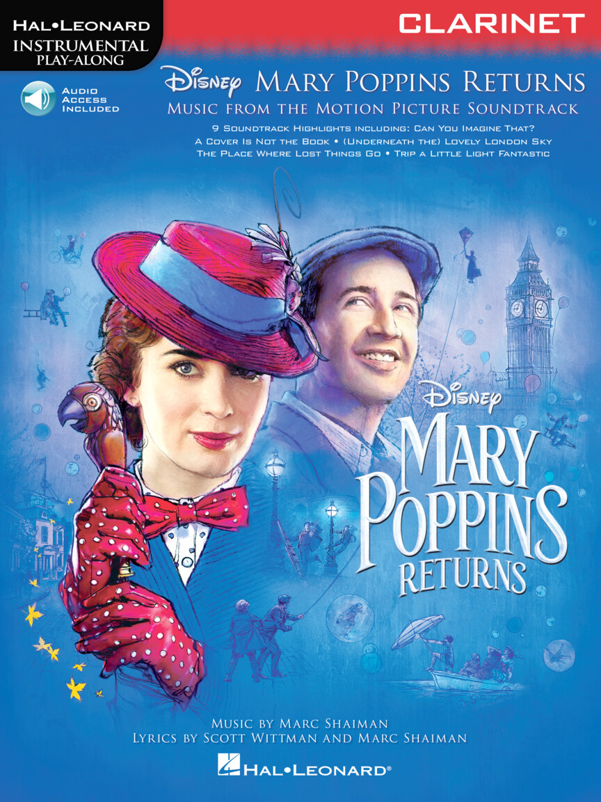 Mary Poppins Returns for Clarinet - Instrumental Play-Along - from the Motion Picture Soundtrack
