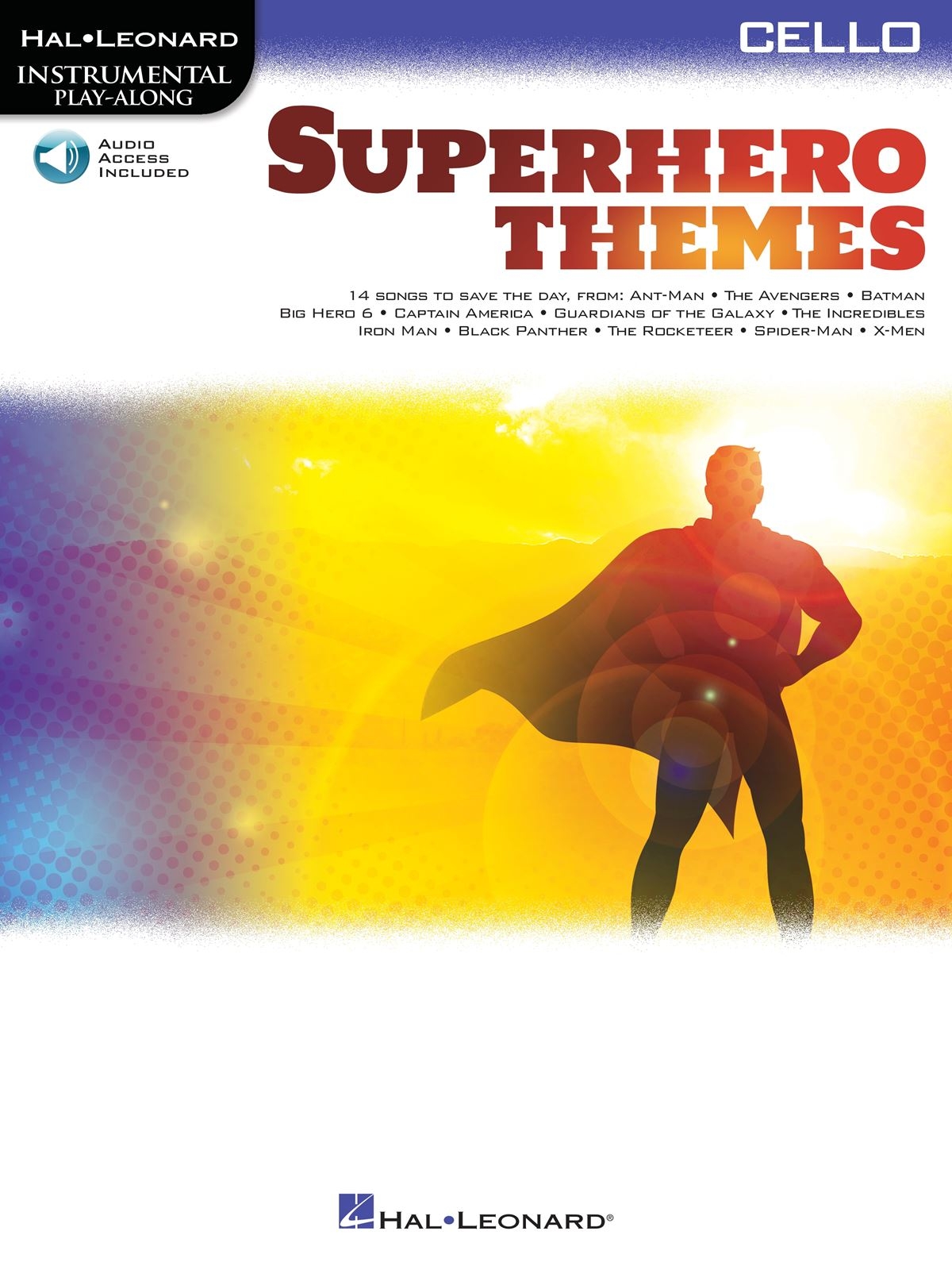 Superhero themes - Instrumental Play-Along - Cello