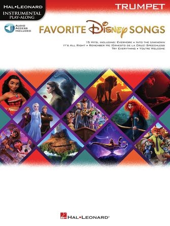 Favorite Disney Songs - Instrumental Play-along - Trumpet