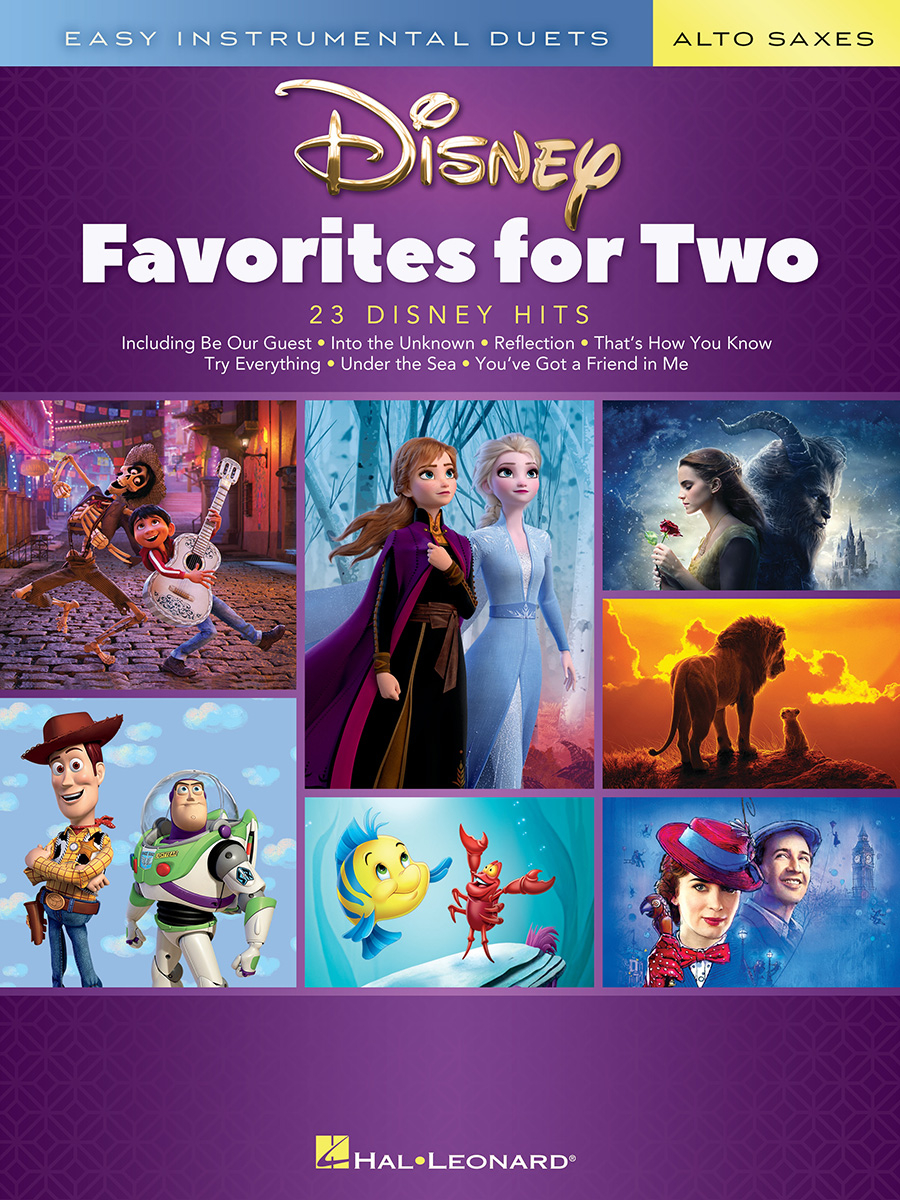 Disney Favorites for Two - Easy Instrumental Duets - Alto Saxophone