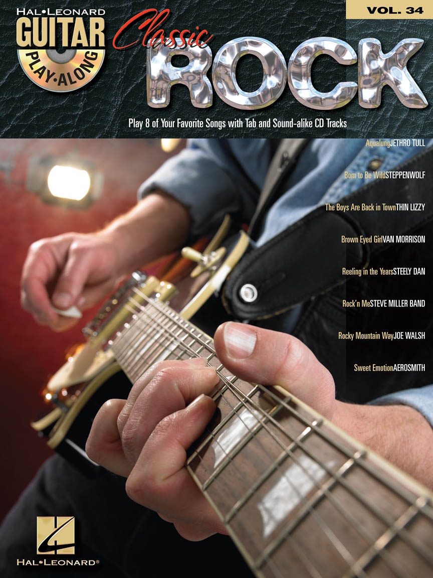 Classic Rock - Guitar Play-Along Volume 34