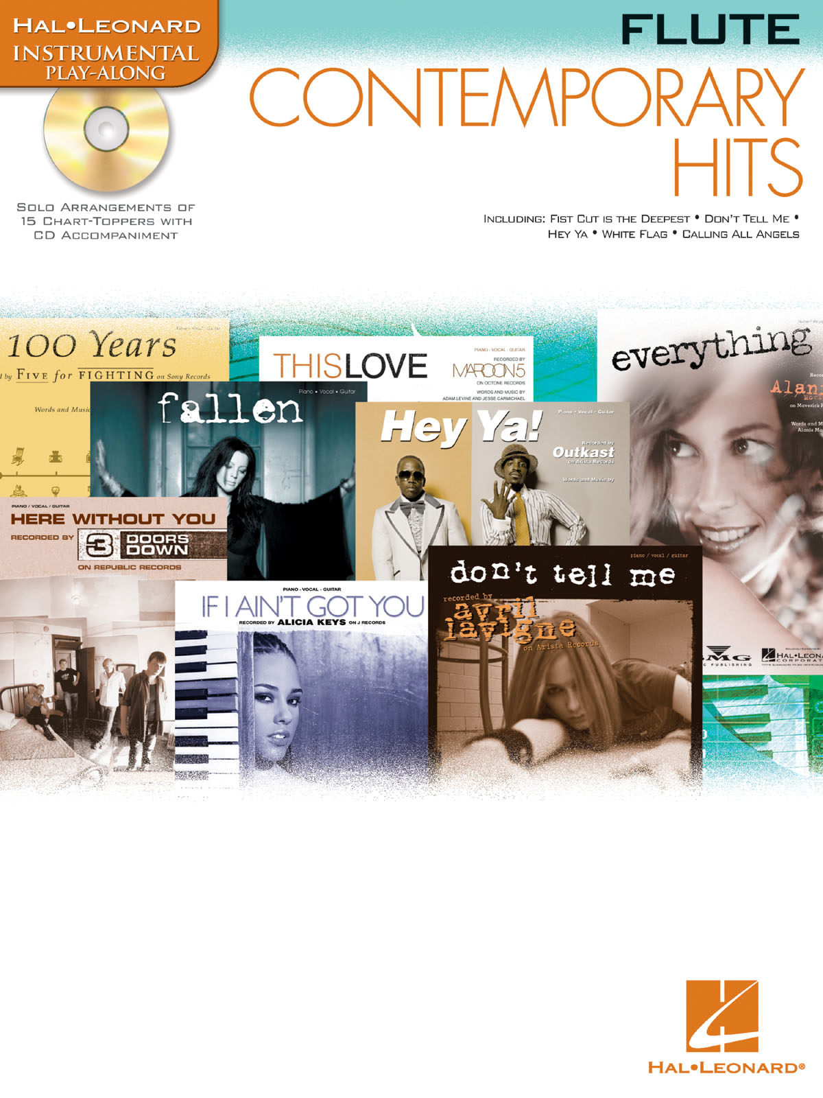 Contemporary Hits - Flute - Instrumental Play-Along Pack