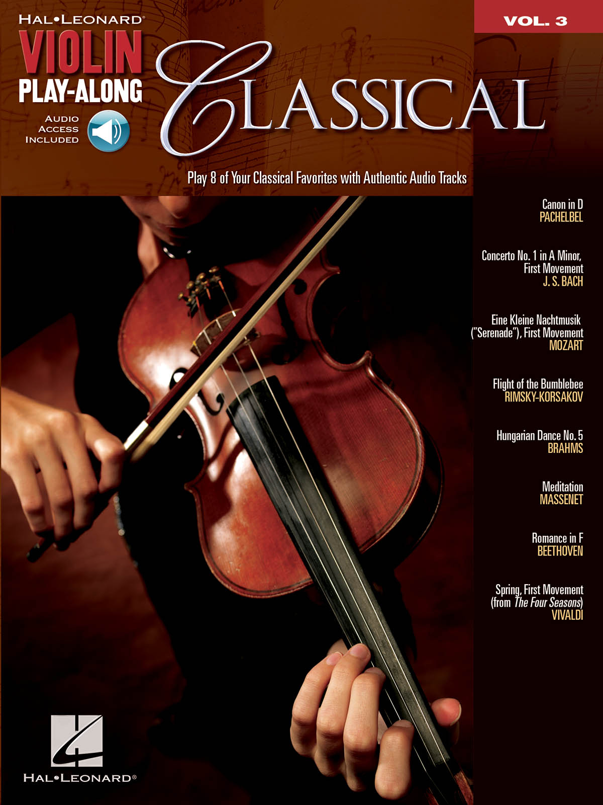 Classical - Violin Play-Along Volume 3