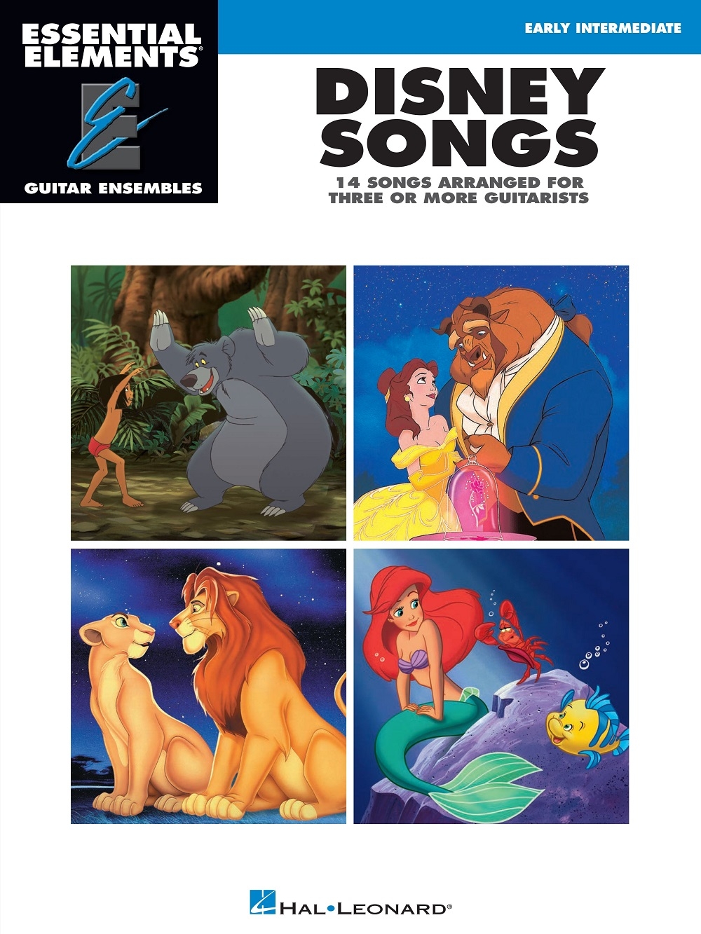 Disney Songs - Essential Elements Guitar Ensemble - 14 Disney Favorites Arranged for Three or More Guitarists