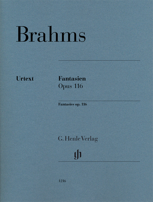 Fantasies Op. 116 Piano Urtext - Revised edition of HN 120