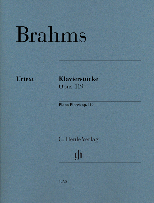 Piano Pieces Op. 119 - Urtextausgabe, broschiert, revised edition HN 123