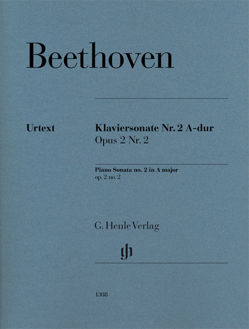 Piano Sonata No. 2 In A Op. 2 No. 2 - Single Edition from HN 32