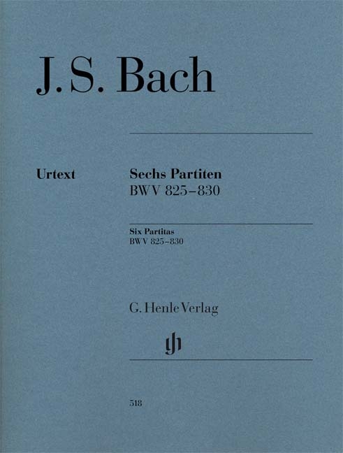 Sechs Partiten BWV 825-830 - Six Partitas BWV 825-830
