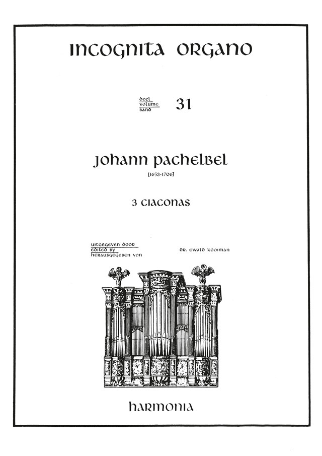 Incognita Organo 31 - 3 Ciaconas