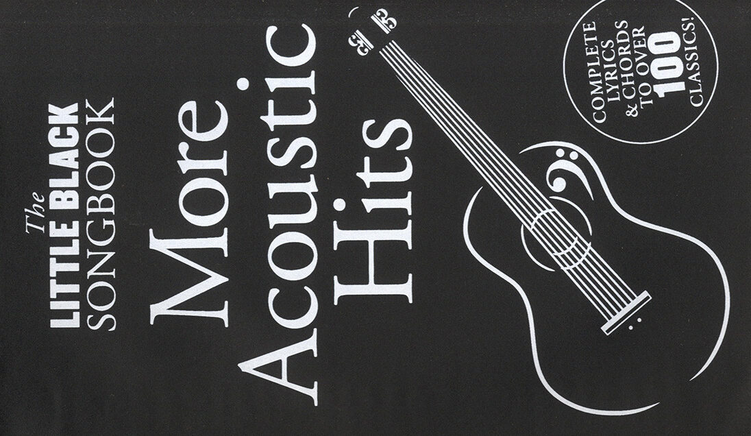 The Little Black Songbook: More Acoustic Hits