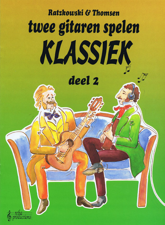 Twee Gitaren Spelen Klassiek 2