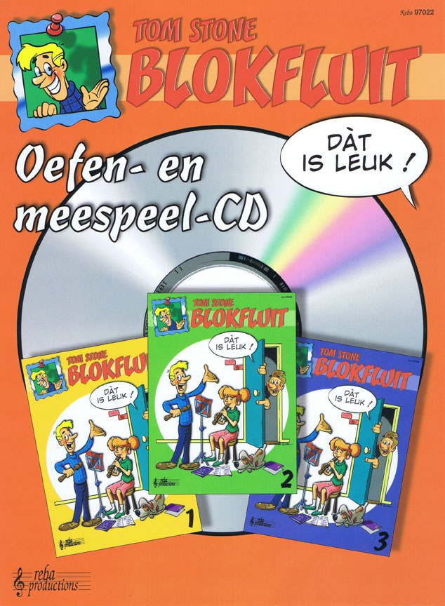 Blokfluit Dat is Leuk! ( 1-3 ) - Oefen- en meespeel CD