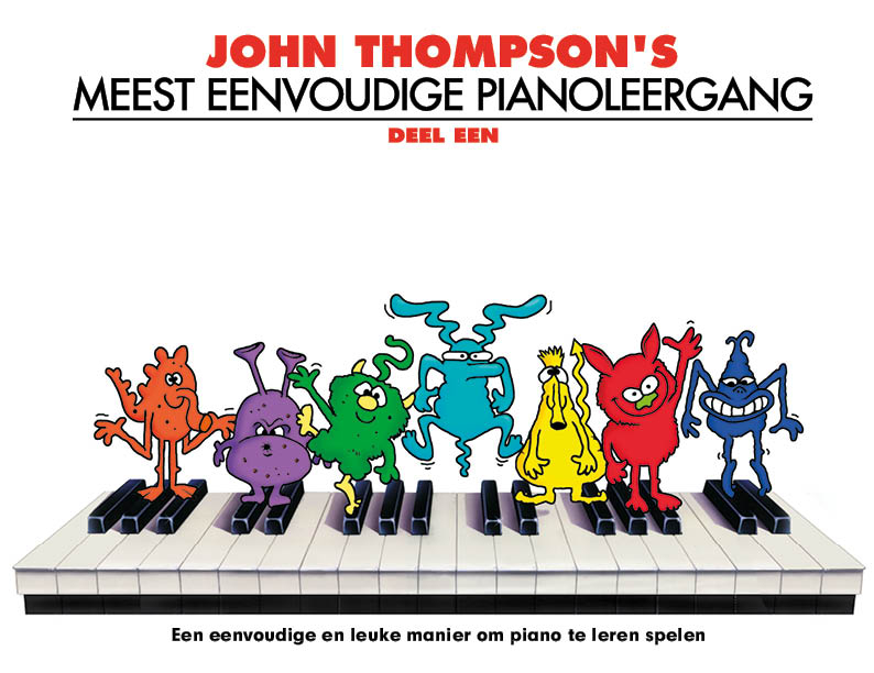 John Thompson's Meest Eenvoudige Pianoleergang 1