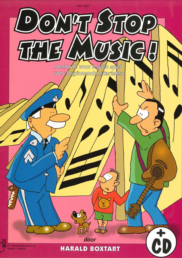 Don't Stop The Music - Methode voor legato spel voor beginnende gitaristen