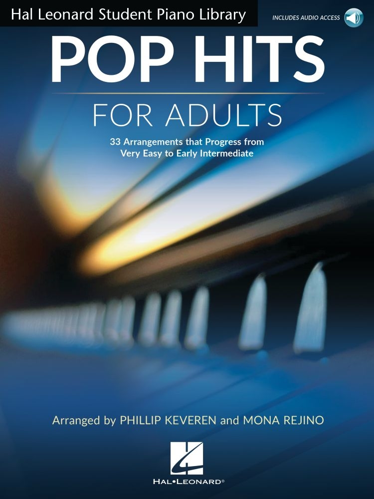 Hal Leonard Adult Piano Method: Pop Hits - 23 Arrangements that Progress from Very Easy to Early Intermediate