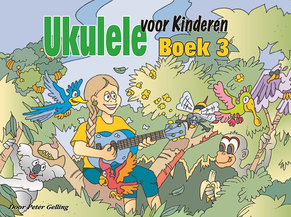 Ukulele voor Kinderen Boek 3 - Ukulele Method for Young Beginners Book 3