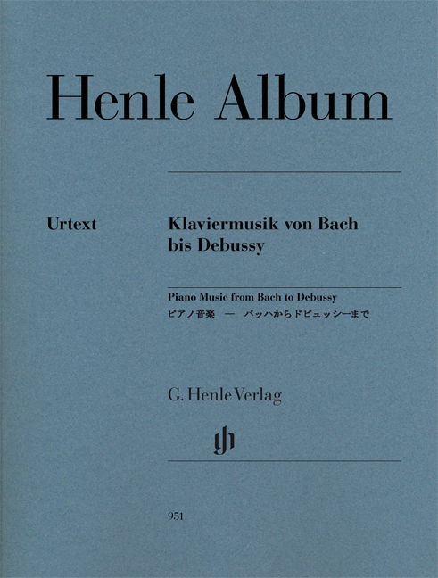 Klaviermusik von Bach bis Debussy - Piano Music from Bach to Debussy