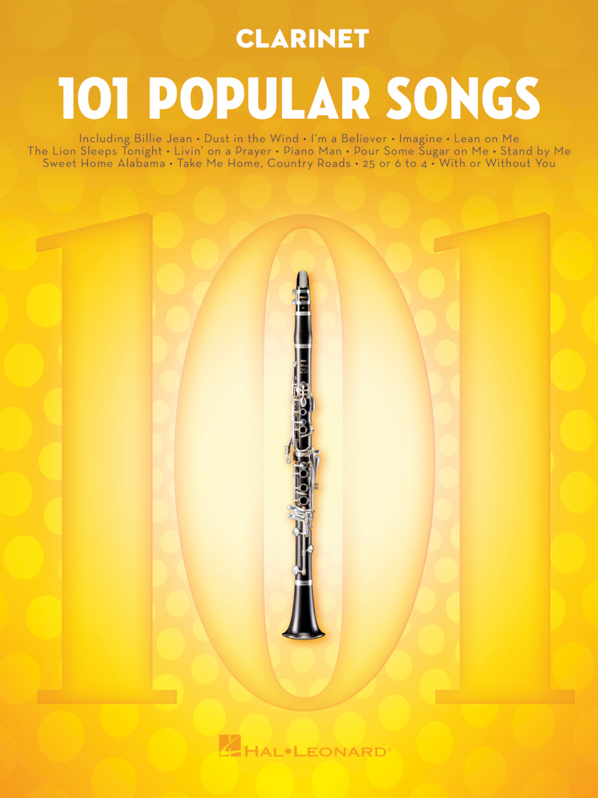 101 Popular Songs - for Clarinet