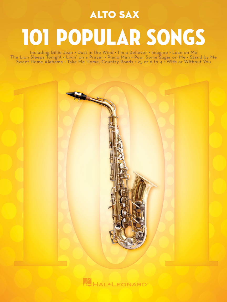 101 Popular Songs - for Alto Sax
