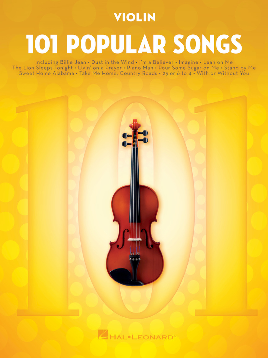 101 Popular Songs - for Violin