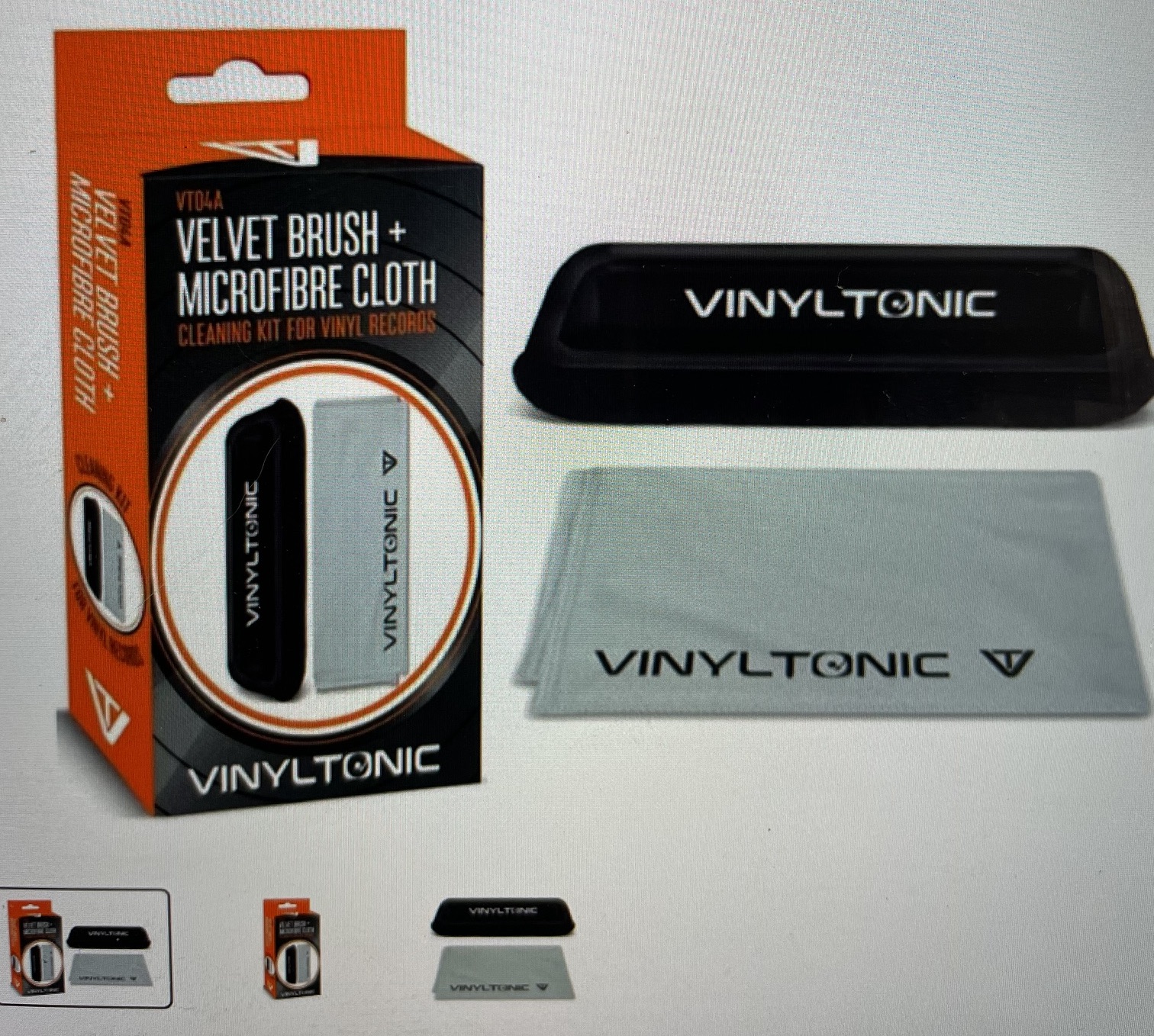 Vinyl Tonic BRUSH CLOTH SET