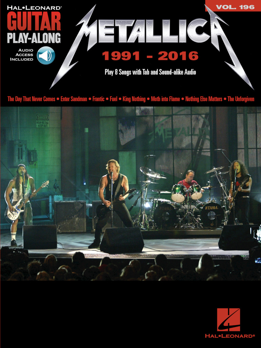 Metallica: 1991-2016 - Guitar Play-Along Volume 196