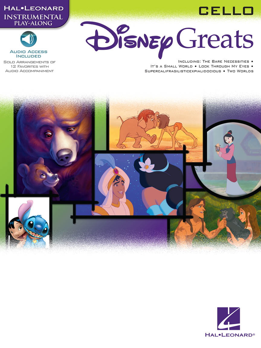 Disney Greats - Instrumental Play-Along - Cello