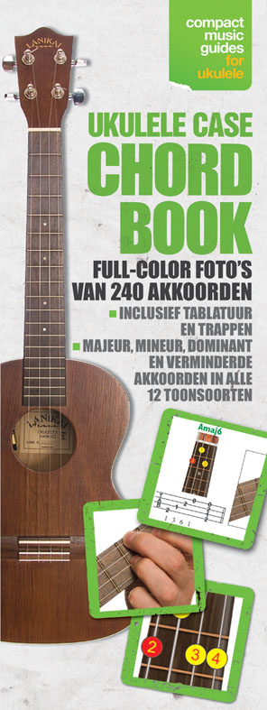 Ukulele Case Chord Book - Dutch Edition