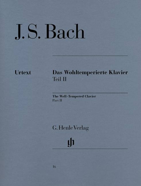 Das Wohltemperierte Klavier Teil II BWV 870-893 - The Well-Tempered Clavier Part II